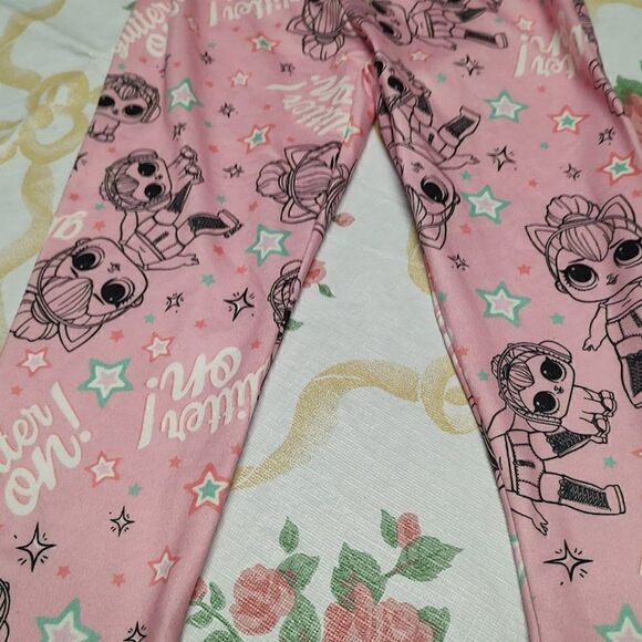 New LOL Surprise Navy Blue Pink Legging Outfit Size Girl's 5/6 - Picture 4 of 4